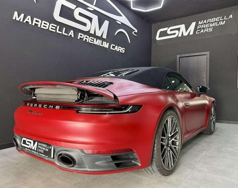 Usado Porsche 911 Carrera Cabriolet 385 CV (283 kW) 2022 Rojo Descapotable