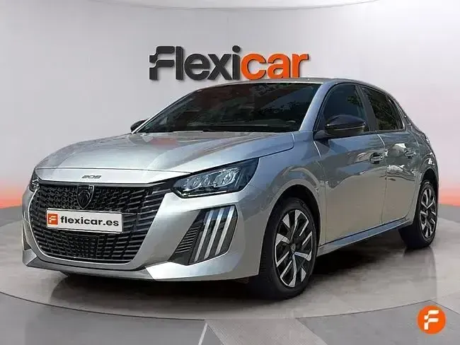 Usado Peugeot 208 Allure 100 CV (73 kW) 2025 Gris Utilitario