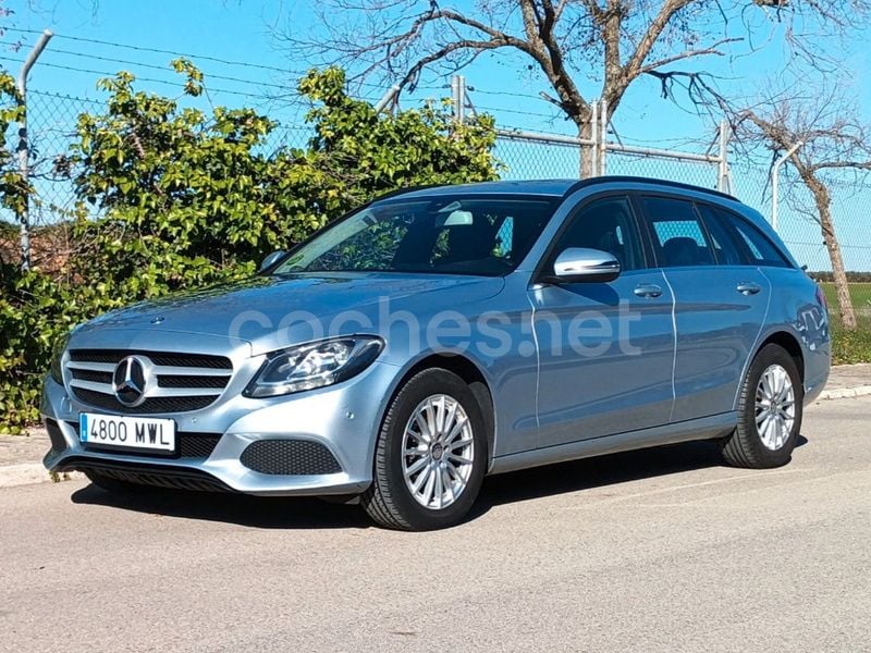 Gris / plata Usado 2016 Mercedes C220 Familiar | 13.500 € (Super precio) - Imagen 1/4