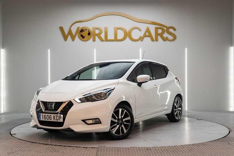 Blanco Usado 2017 Nissan Micra Acenta Utilitario | 11.925 € (Un poco caro) - Imagen 1/4