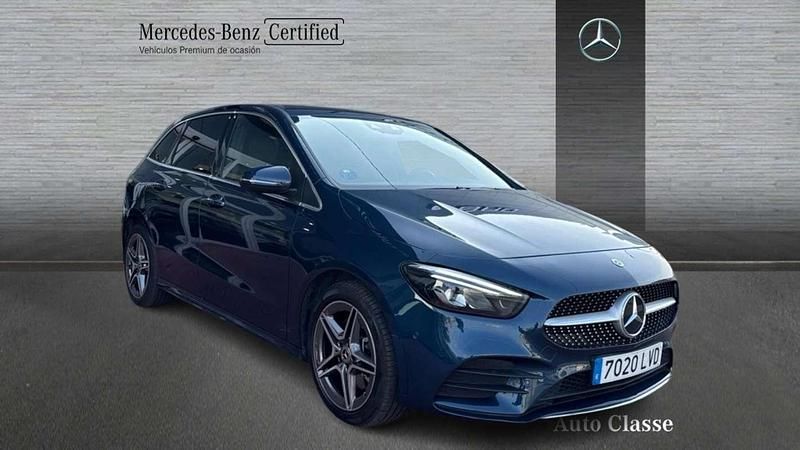 Usado Mercedes E250 AMG line 218 CV (160 kW) 2021 Azul Monovolumen