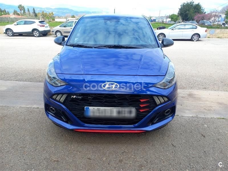 Azul Usado 2023 Hyundai i10 N Line Utilitario | 14.500 € (Precio justo) - Imagen 1/4