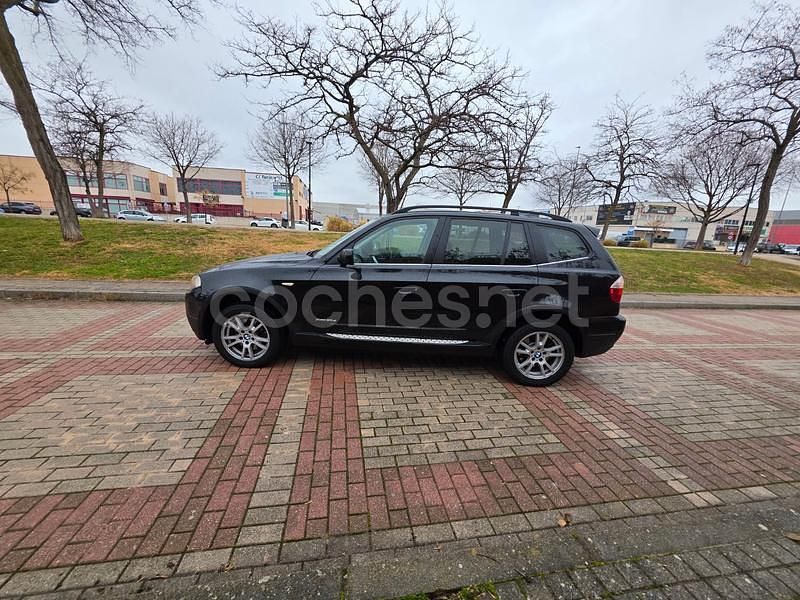 Usado BMW X3 218 CV (160 kW) 2009 Negro SUV