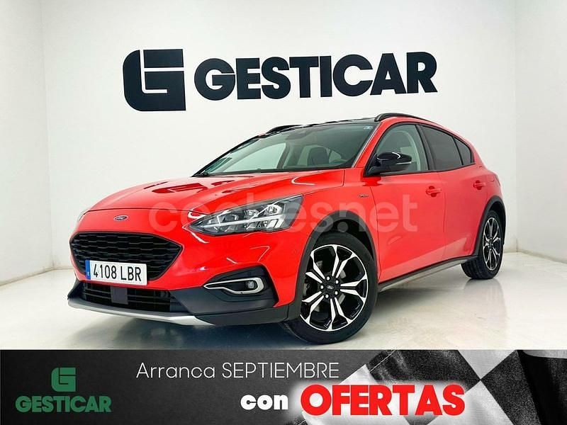 Rojo Usado 2019 Ford Focus Active Berlina | 17.990 € (Un poco caro) - Imagen 1/4