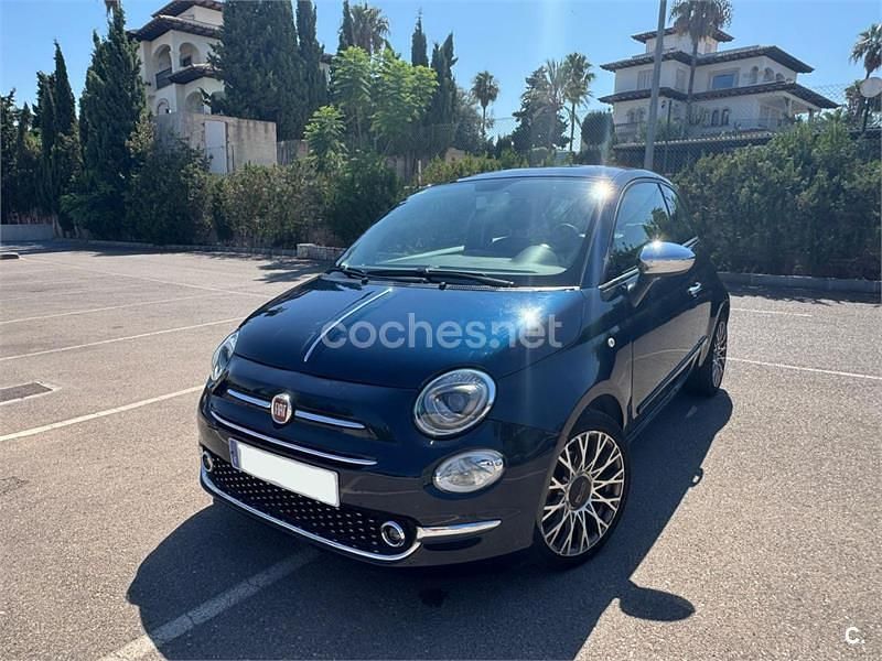 Azul Usado 2016 Fiat 500 Lounge Berlina | 8990 € (Buen precio) - Imagen 1/4