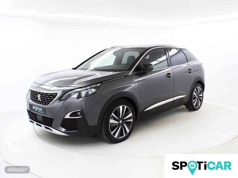 Gris Usado 2021 Peugeot e-3008 GT SUV | 31.390 € - Imagen 1/4