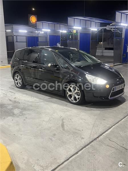 Negro Usado 2008 Ford S-MAX Titanium S Monovolumen | 8000 € - Imagen 1/4