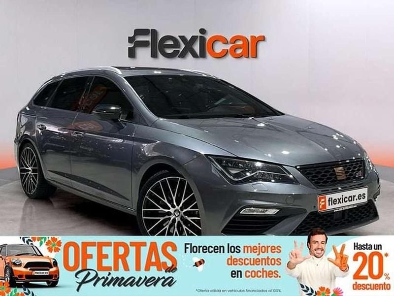 Usado Seat Leon ST 4Drive 300 CV (220 kW) 2017 Gris Familiar