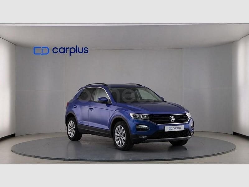 Usado VW T-Roc Advance 115 CV (84 kW) 2021 Azul ravenna (metalizado)/techo negro SUV