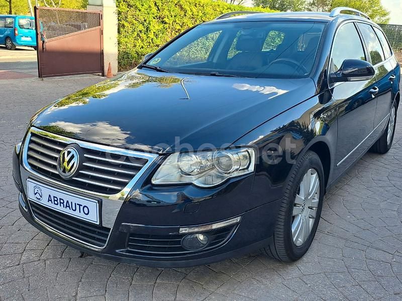 Negro Usado 2009 VW Passat Highline Familiar | 7400 € (Precio justo) - Imagen 1/4