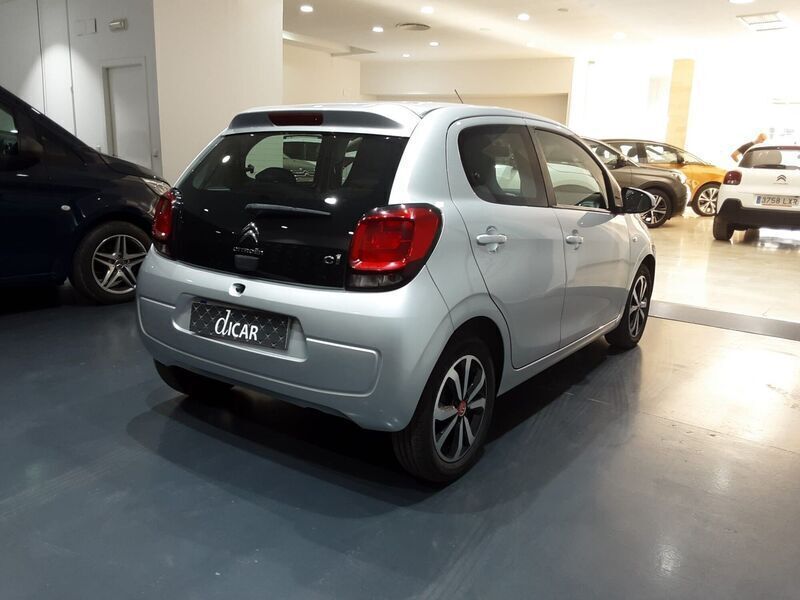 Usado Citroën C1 PureTech 82 CV (60 kW) 2017 Gris Utilitario