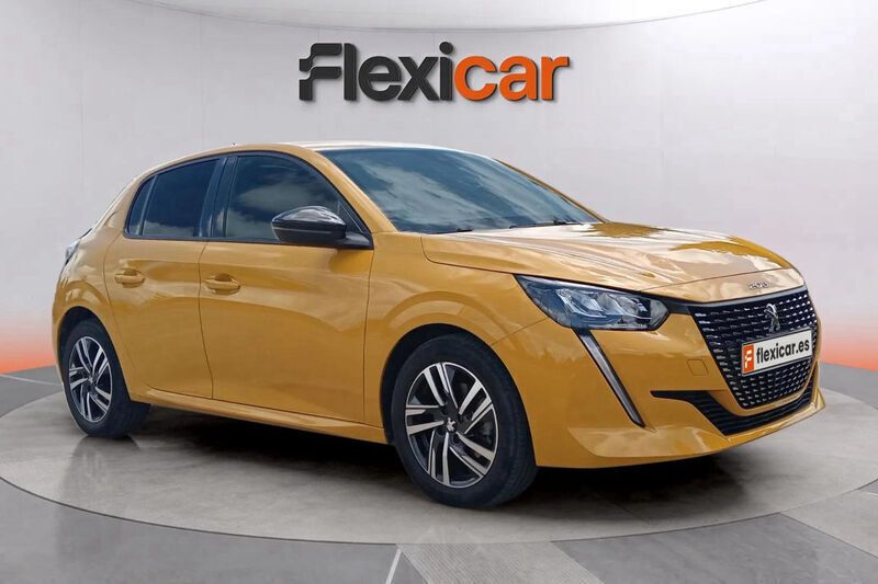 Amarillo Usado 2021 Peugeot 208 Active Utilitario | 12.990 € (Precio justo) - Imagen 1/4