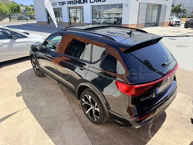 Usado Seat Tarraco FR 150 CV (110 kW) 2022 Negro SUV