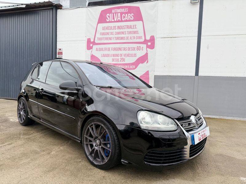 Negro Usado 2007 VW Golf V R Berlina | 19.999 € (Caro) - Imagen 1/4