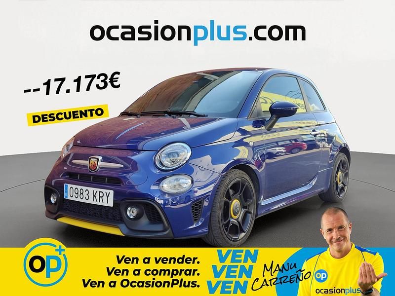 Usado Abarth 595 Pista 160 CV (117 kW) 2018 Azul Utilitario