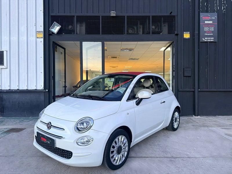Usado Fiat 500C Lounge 69 CV (50 kW) 2019 Blanco Descapotable