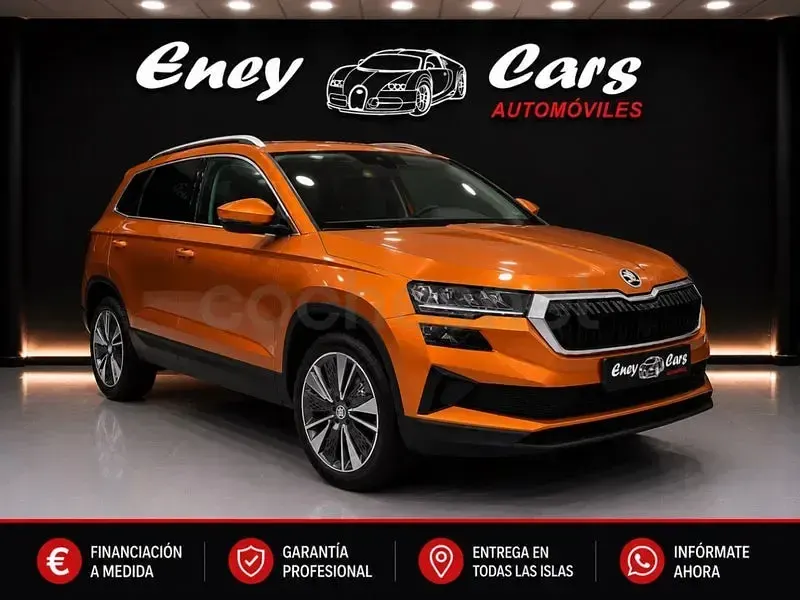 Usado Skoda Karoq Ambition 150 CV (110 kW) 2023 Naranja SUV