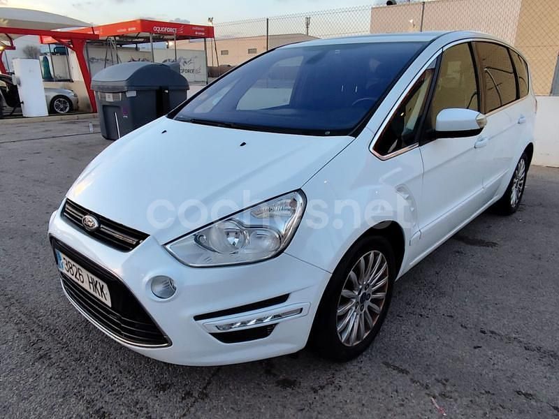 Blanco Usado 2013 Ford S-MAX Titanium Monovolumen | 6999 € (Super precio) - Imagen 1/4