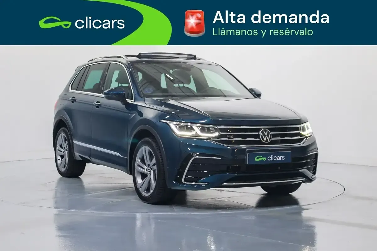 Usado VW Tiguan R-line 245 CV (180 kW) 2023 Azul SUV