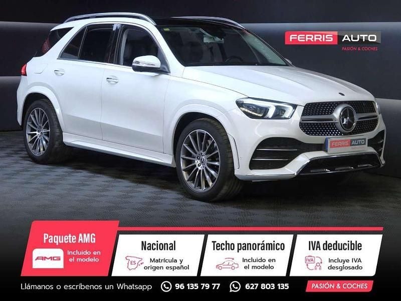 Blanco Usado 2020 Mercedes GLE300 SUV | 58.990 € (Un poco caro) - Imagen 1/4