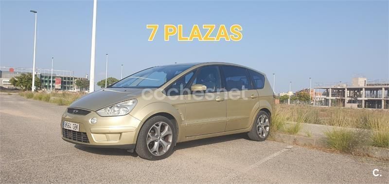 Beige Usado 2008 Ford S-MAX Titanium Monovolumen | 5900 € (Precio justo) - Imagen 1/4