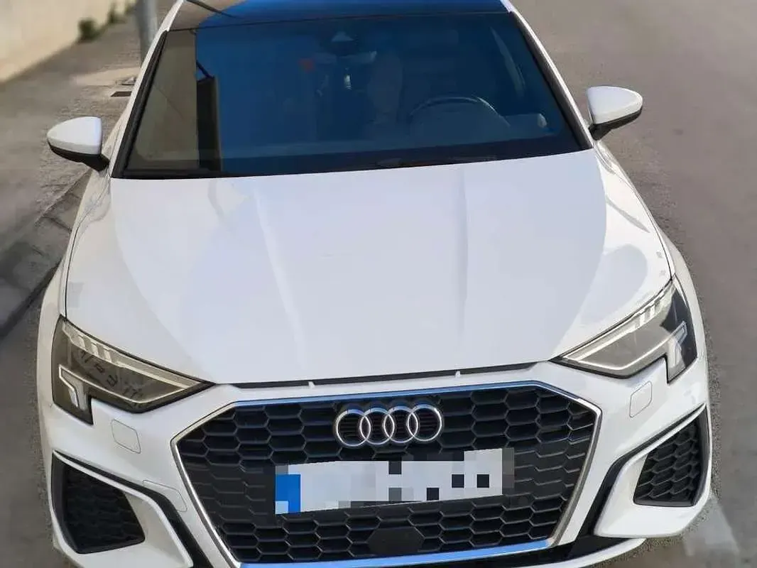Usado Audi A3 S-Line 150 CV (110 kW) 2022 Blanco Berlina