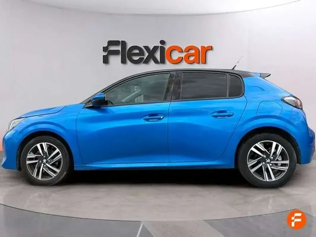 Usado Peugeot 208 Active 101 CV (74 kW) 2020 Azul Utilitario