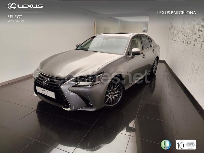 Usado Lexus GS300h Luxury Line 223 CV (164 kW) 2017 Gris / plata Berlina