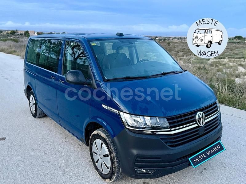 Azul Usado 2020 VW Caravelle Monovolumen | 24.900 € (Precio justo) - Imagen 1/4