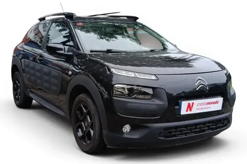 Usado Citroën C4 Cactus Feel 82 CV (60 kW) 2017 Negro Utilitario