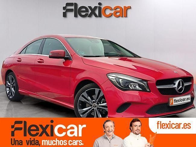 Usado Mercedes CLA200 136 CV (100 kW) 2018 Rojo Berlina