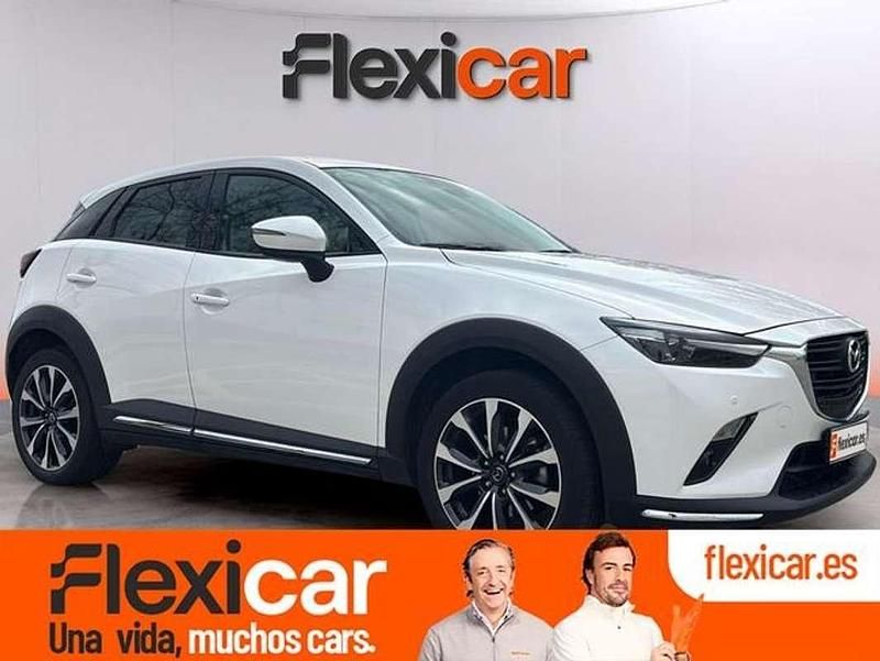 Blanco Usado 2021 Mazda CX-3 SUV | 16.390 € (Buen precio) - Imagen 1/4