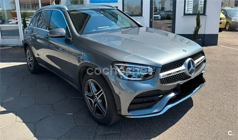 Usado Mercedes GLC220 170 CV (125 kW) 2018 Gris / plata SUV