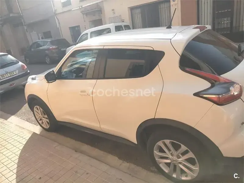 Usado Nissan Juke N-Connecta 110 CV (80 kW) 2016 Blanco SUV