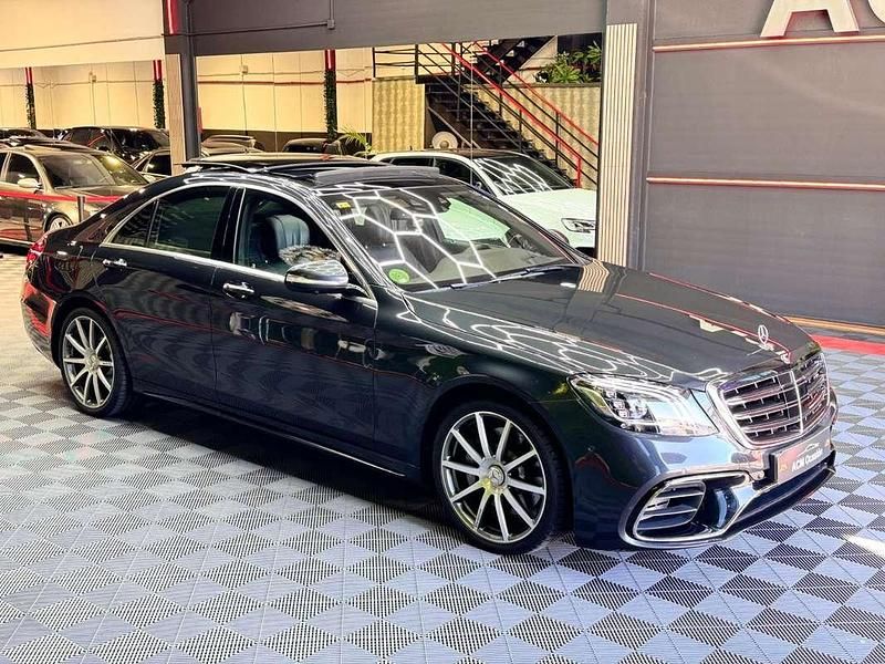 Gris Usado 2017 Mercedes S350 Berlina | 39.990 € (Un poco caro) - Imagen 1/4