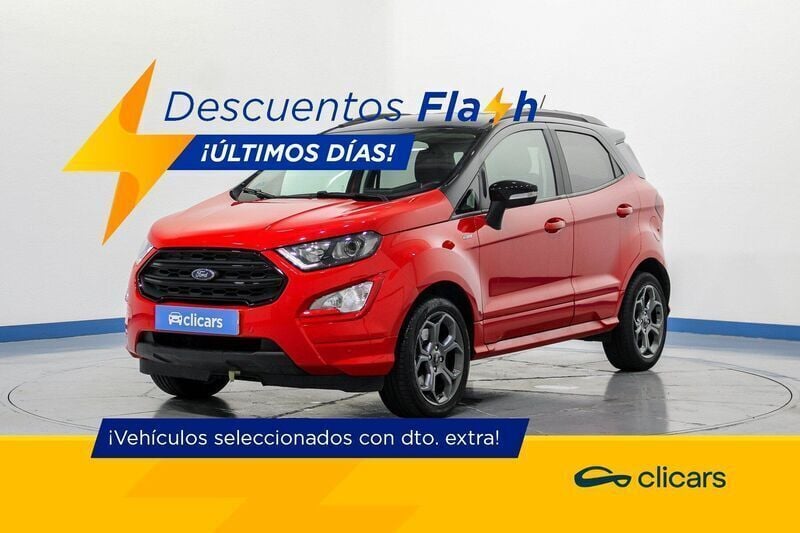 Rojo Usado 2019 Ford Ecosport ST-Line SUV | 12.490 € (Buen precio) - Imagen 1/4