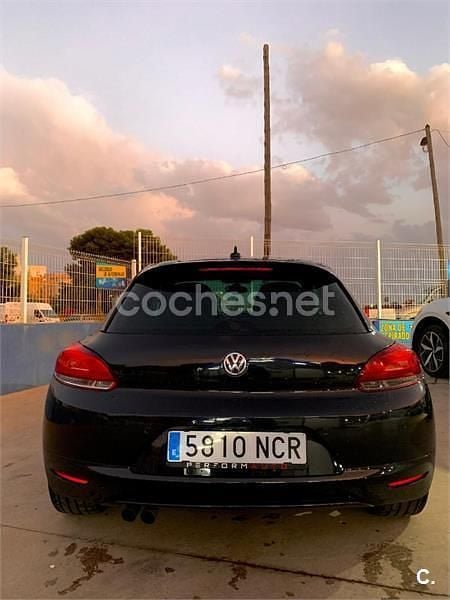 Usado VW Scirocco 160 CV (117 kW) 2011 Negro Coupe