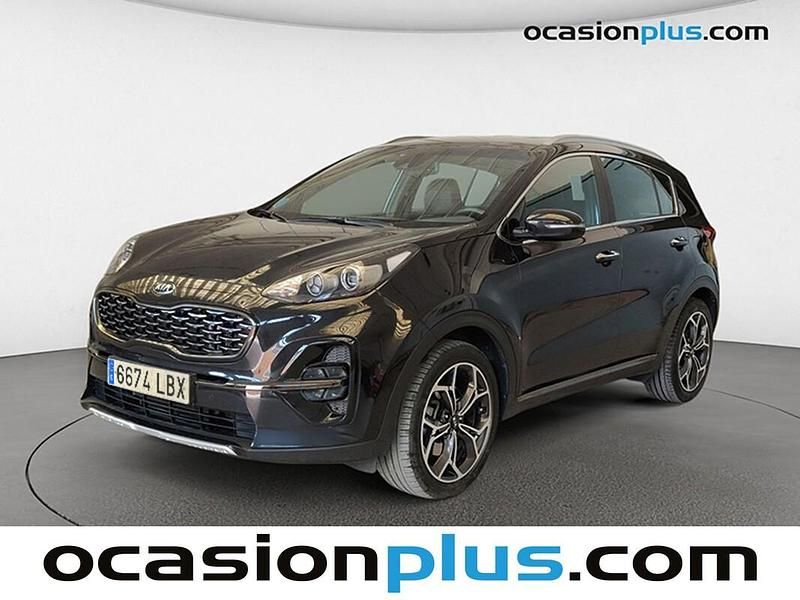 Negro Usado 2019 Kia Sportage GT-Line SUV | 19.537 € (Un poco caro) - Imagen 1/4