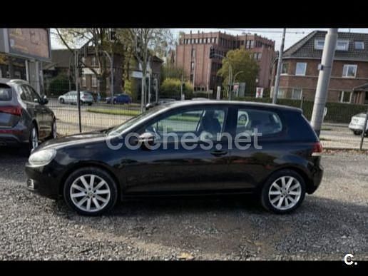 Usado VW Golf VI Sport 122 CV (89 kW) 2009 Negro Utilitario