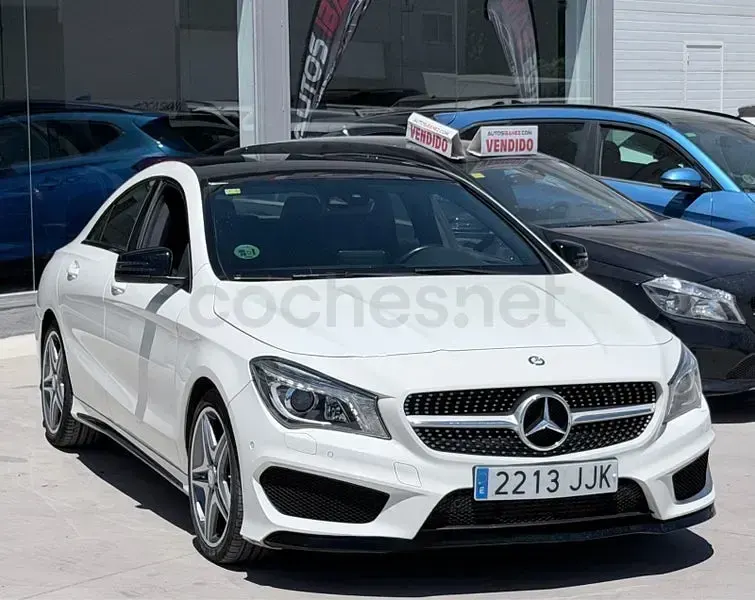 Usado Mercedes CLA200 AMG line 136 HP (100 kW) 2016 Branco Sedan