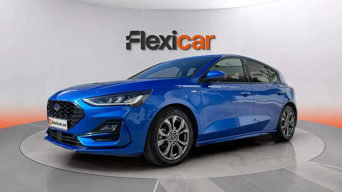 Usado Ford Focus ST-Line 125 CV (91 kW) 2023 Azul Berlina