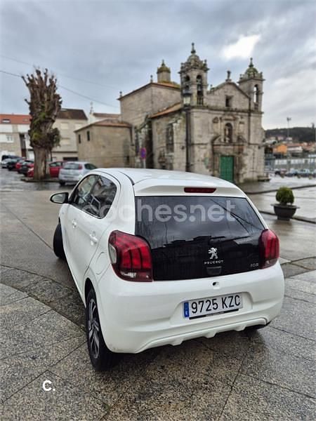 Usado Peugeot 108 Allure 72 CV (52 kW) 2019 Blanco Berlina