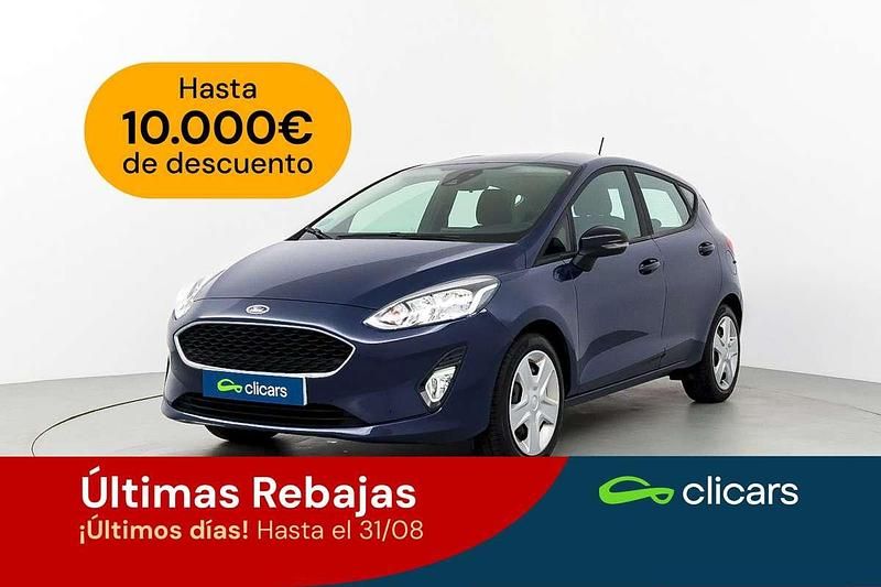 Blanco Usado 2021 Ford Fiesta Trend Utilitario | 9990 € (Buen precio) - Imagen 1/4