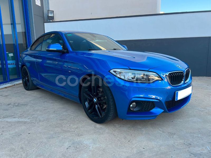 Usado BMW 218 150 CV (110 kW) 2017 Azul Coupe