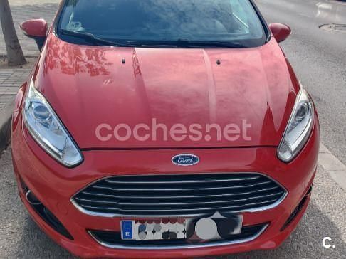 Rojo Usado 2013 Ford Fiesta Titanium X Berlina | 7000 € (Precio justo) - Imagen 1/4
