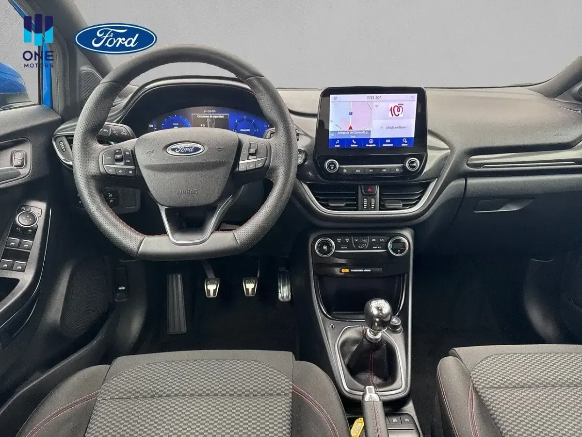 Usado Ford Puma Titanium 125 CV (91 kW) 2022 Azul desert island (metalizado) SUV