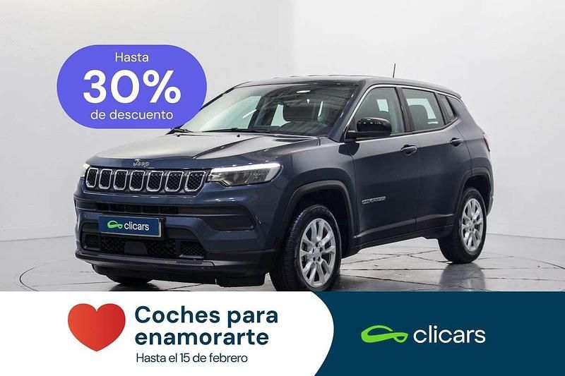 Azul Usado 2024 Jeep Compass Altitude SUV | 22.290 € (Super precio) - Imagen 1/4