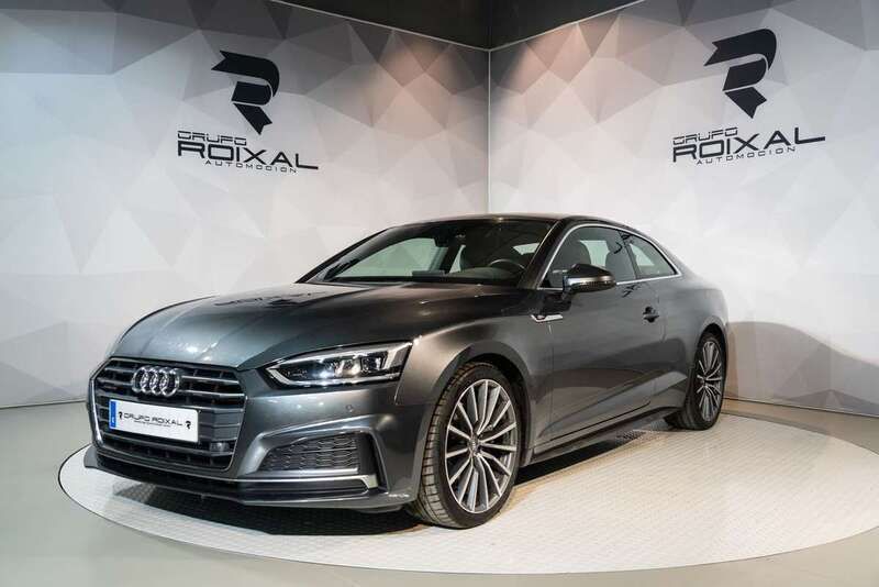 Gris Usado 2017 Audi A5 S-Line Coupe | 27.900 € (Un poco caro) - Imagen 1/4