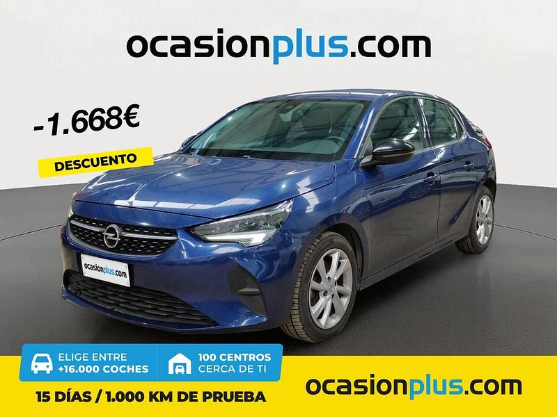 Azul Usado 2021 Opel Corsa Elegance Berlina | 9990 € (Buen precio) - Imagen 1/4