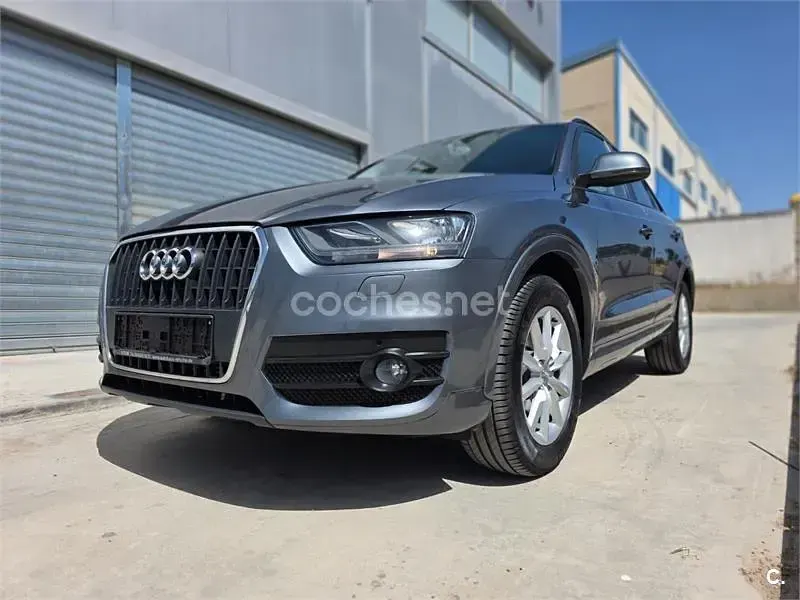 Usado Audi Q3 150 CV (110 kW) 2014 Gris / plata SUV